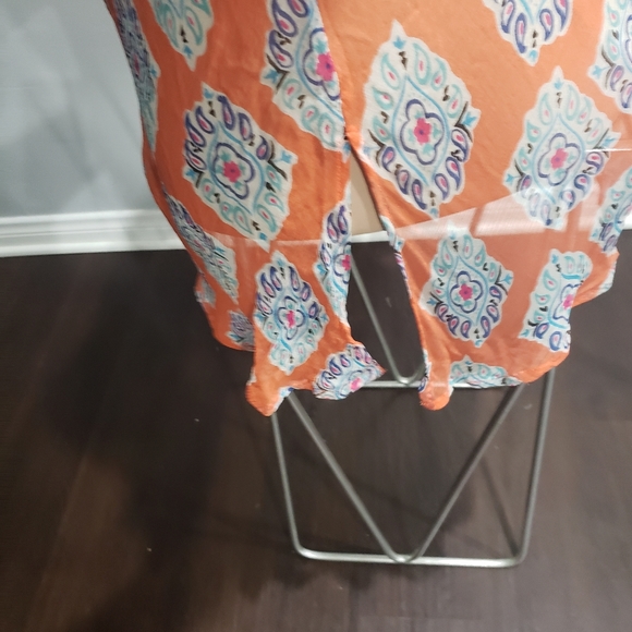 100% Silk sheer lightweight blouse - Picture 3 of 6